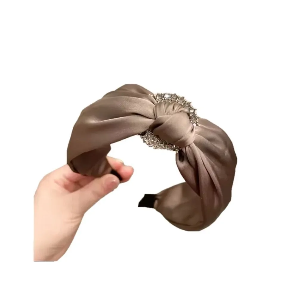 2/$30 Taupe Diamond Headband, One Size,‎ Coffee